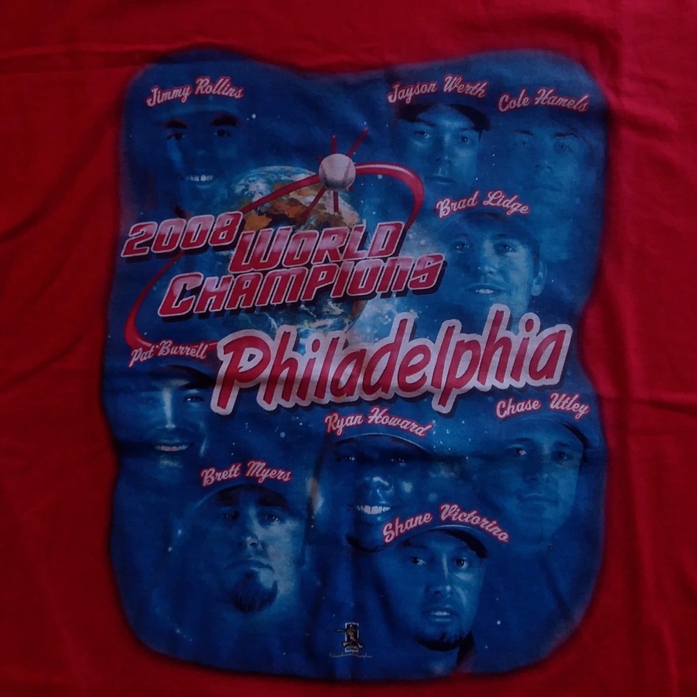 Phillies 2008 Players T-shirt